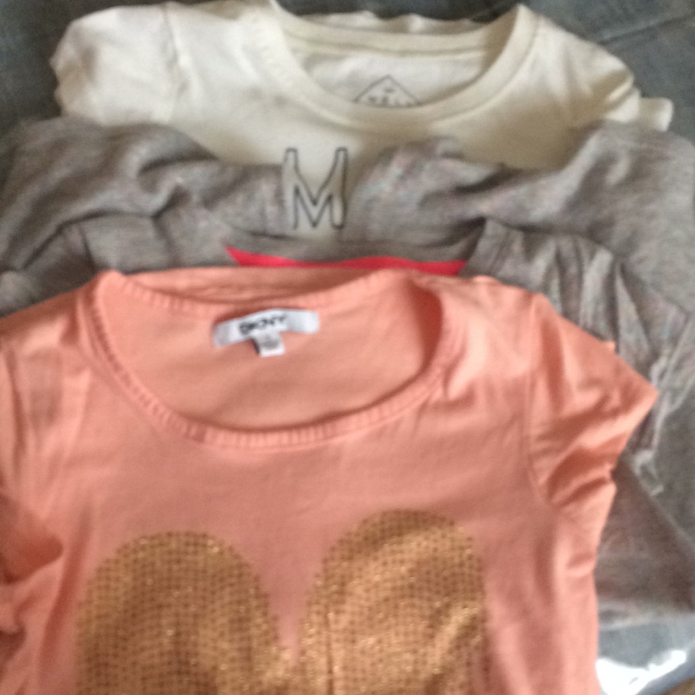 Girls short sleeve tops